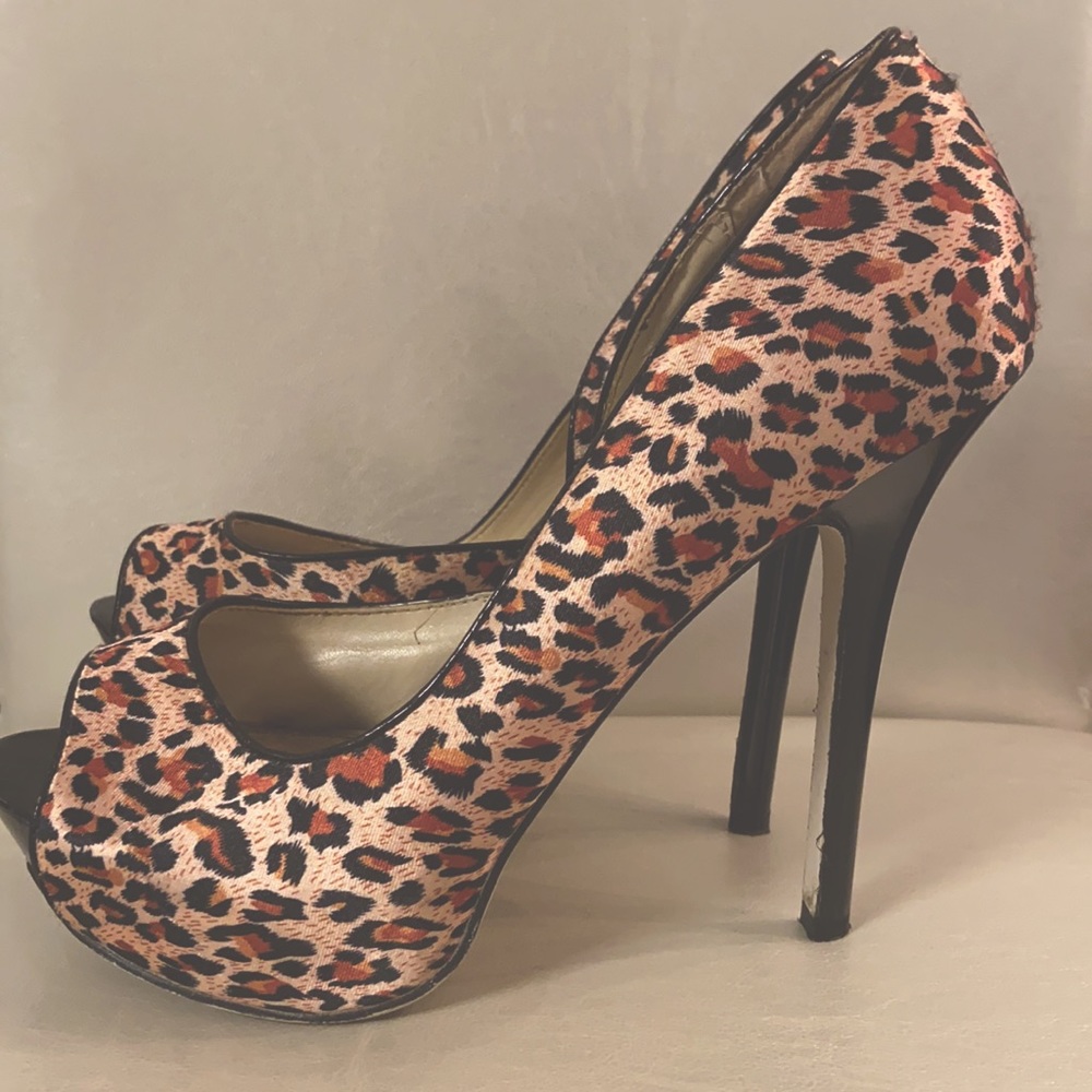Animal Print Stiletto Heels